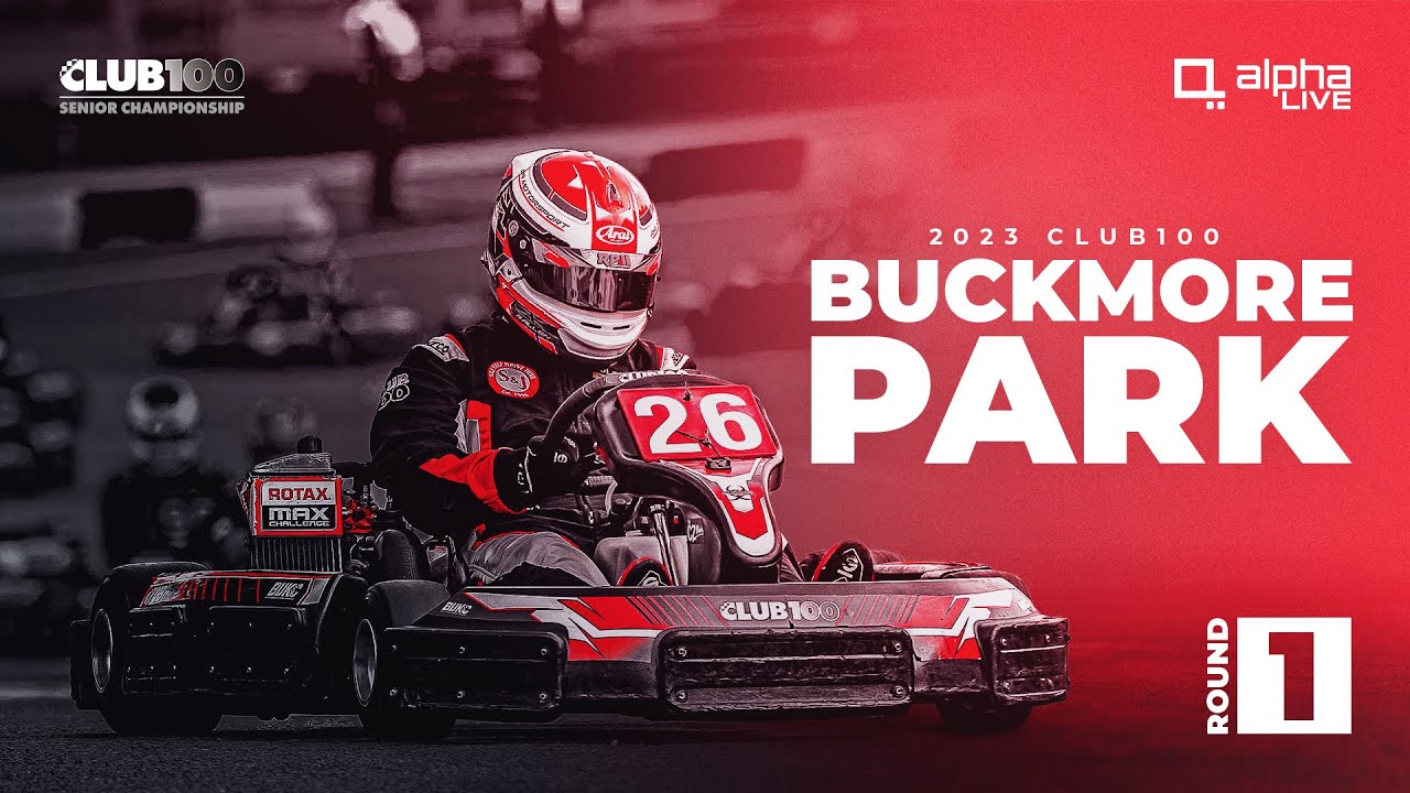 CLUB100 is BACK | 2023 CLUB100 Senior Championship Round 1 | Buckmore Park | Livestream