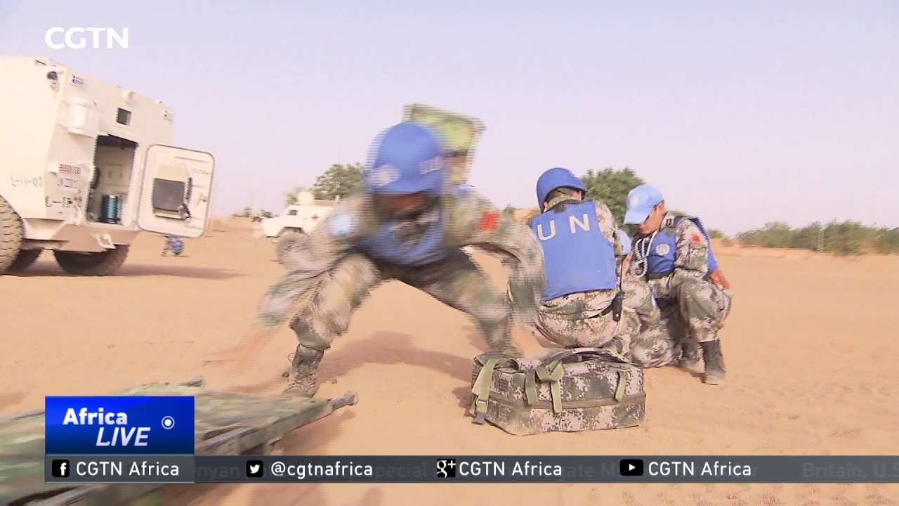 Chinese peacekeepers are deployed to seven UN missions