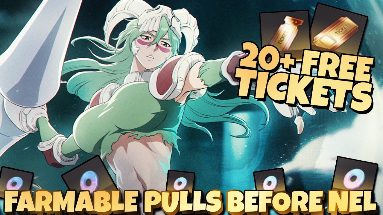 REMAINING JADES WE CAN FARM FREE & 20+ LIMITED FREE TICKETS BEFORE NEL RELEASE-Bleach Soul Resonance