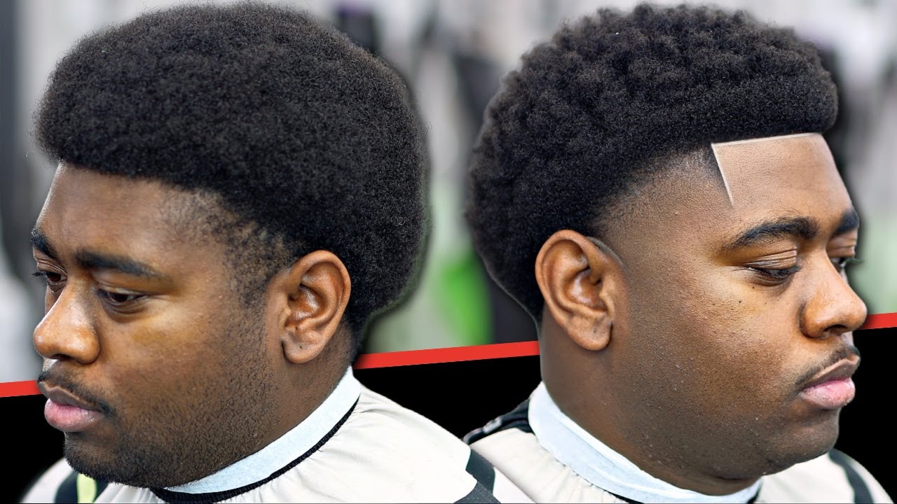 HAIRCUT TUTORIAL: AFRO SHAPE UP HIGH TAPER CURL SPONGE