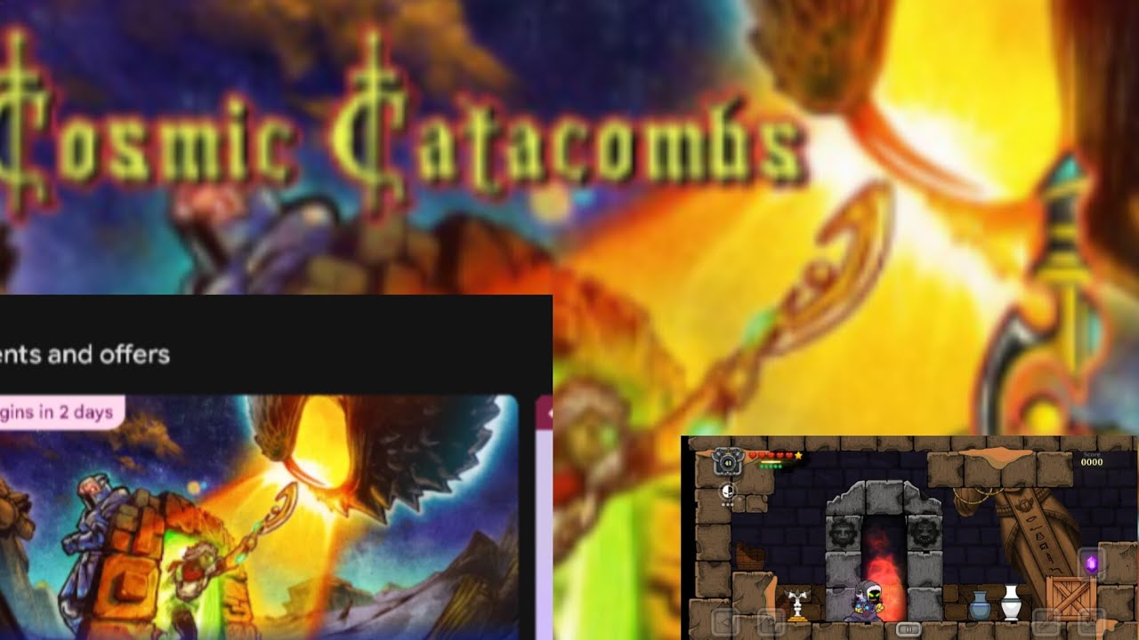 Cosmic Catcombos in magic rampage weekly dungeon in medium mode P1 