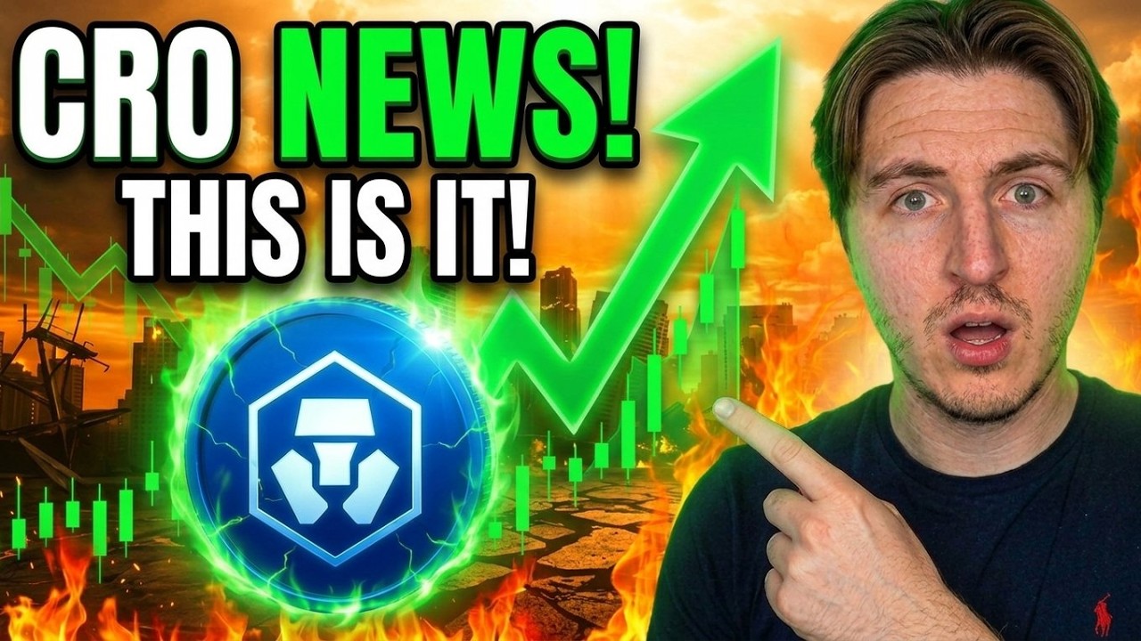 CRO COIN HOLDERS THIS IS IT!!! (Crypto.com PRICE NEWS!)