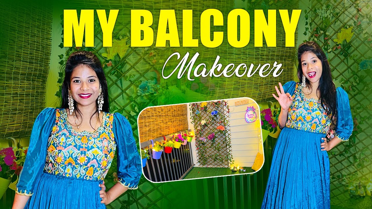 My Balcony Makeover | Balcony Renovation | USA Balcony garden| SiriChalla| SiriChallaOfficial |EP-77