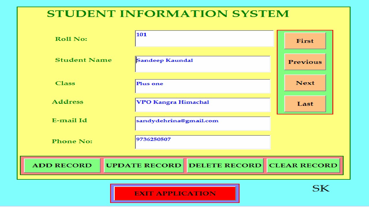 Add,Update,Delete and Clear records -Visual Basic ADODC and MS Access-Step by Step Tutorial