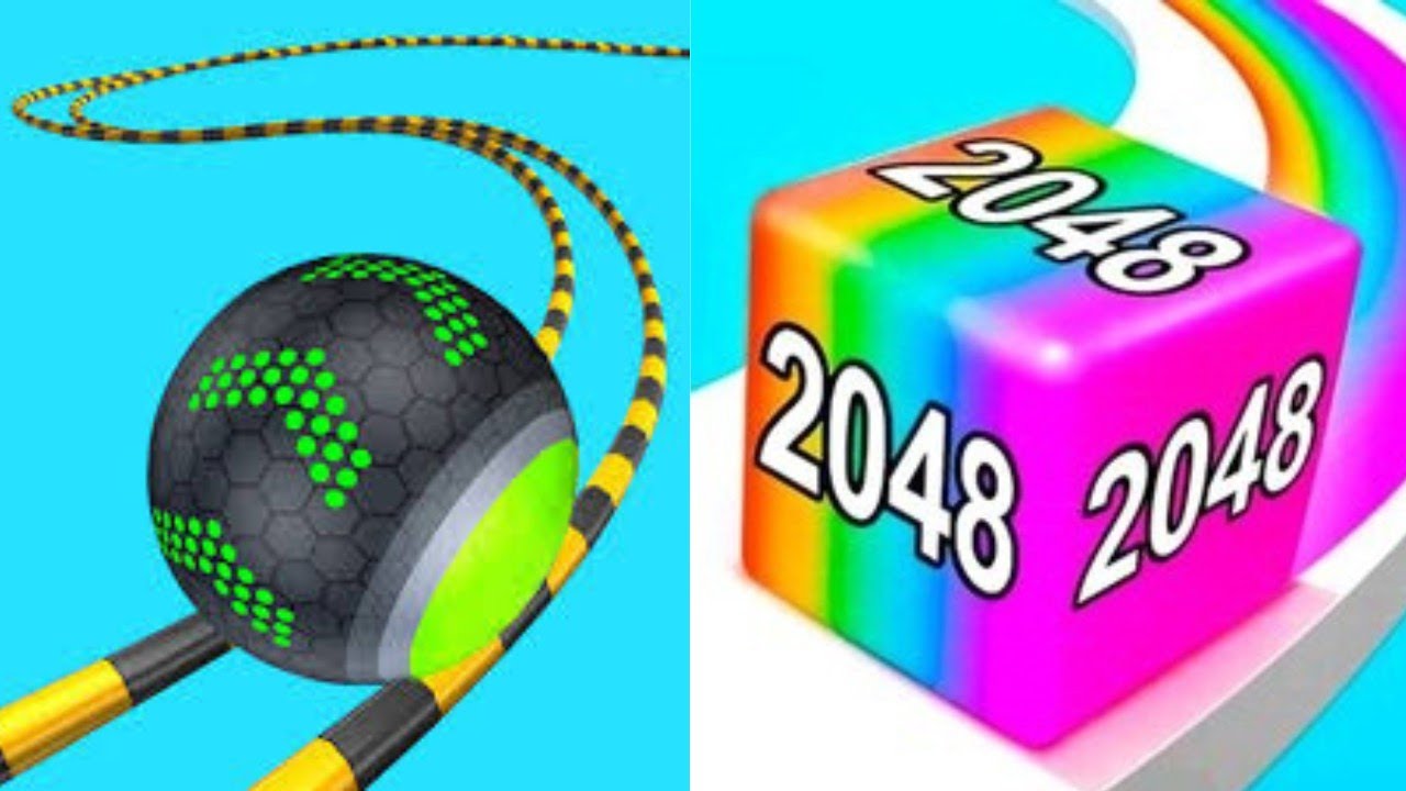 Going Balls vs Jelly Run 2048 #ballgamezone #cutiepie22yt #goingballs #jellyrun2048