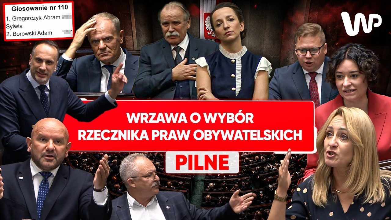 Wrzawa o stanowisko Rzecznika Praw Obywatelskich. Sejm zdecydował