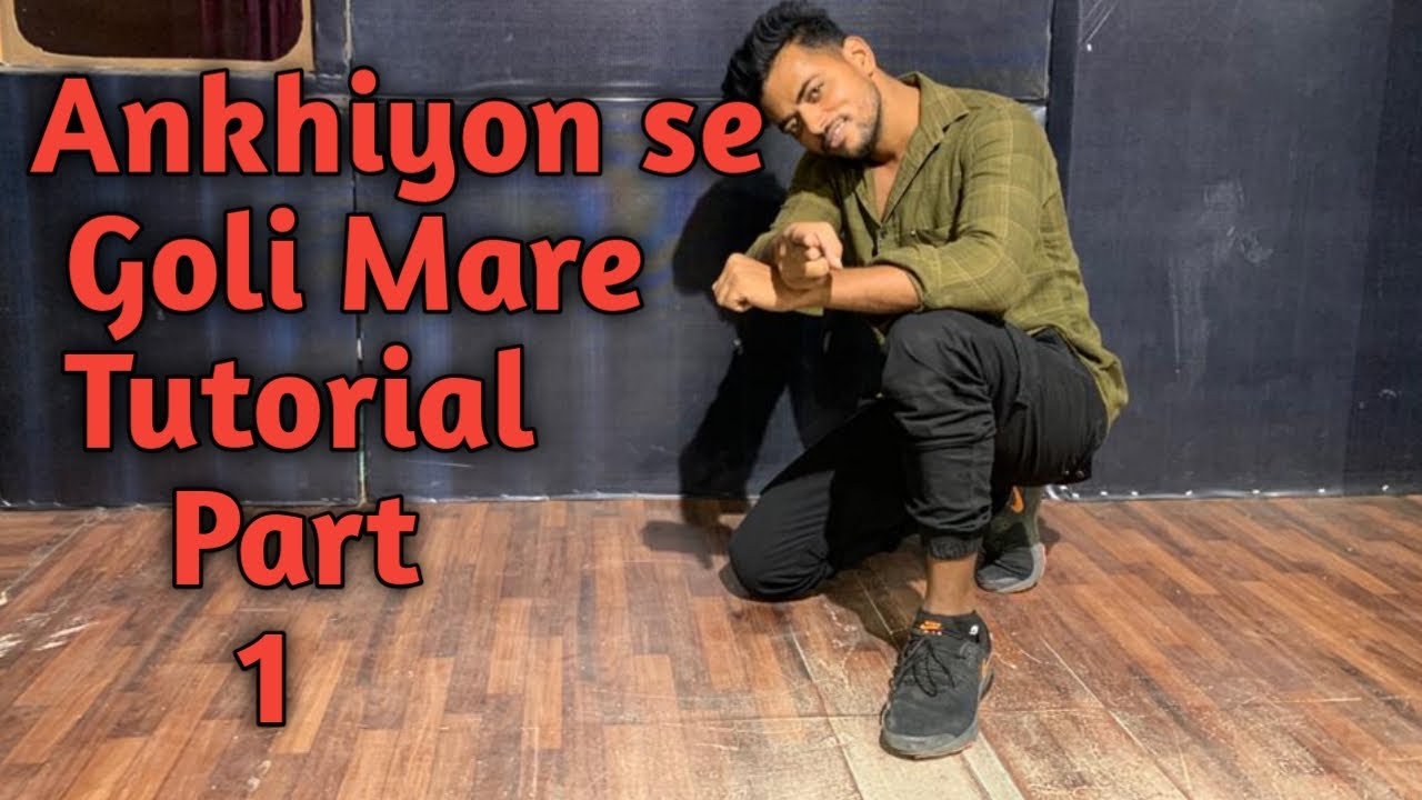 Ankhiyon se goli mare //Govida Dance//tutorial //part 1// Manish Indoriya/अब घर  पर ही डाँस सीखे