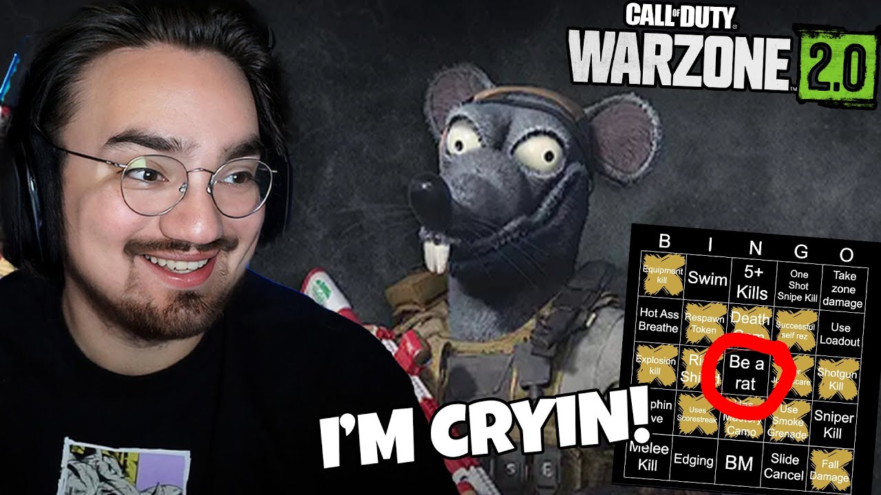 THIS WARZONE BINGO BROUGHT ME TO TEARS!