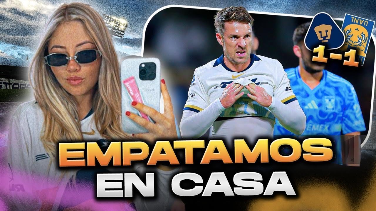 Vlog | 🐾 PUMAS vs Tigres 🤏🏻 | EMPATAMOS 😓 | By Yeyé