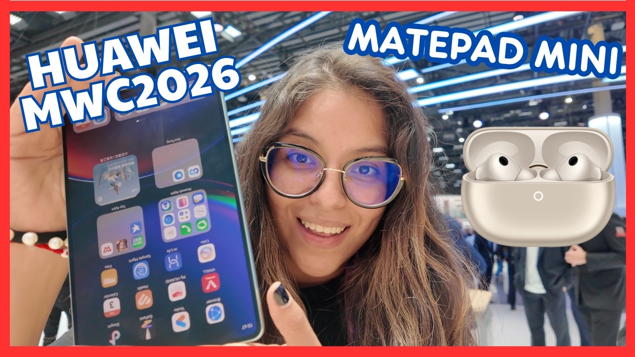 LA TABLET DE PAPEL MÁS PEQUEÑA! | Huawei MWC 2026