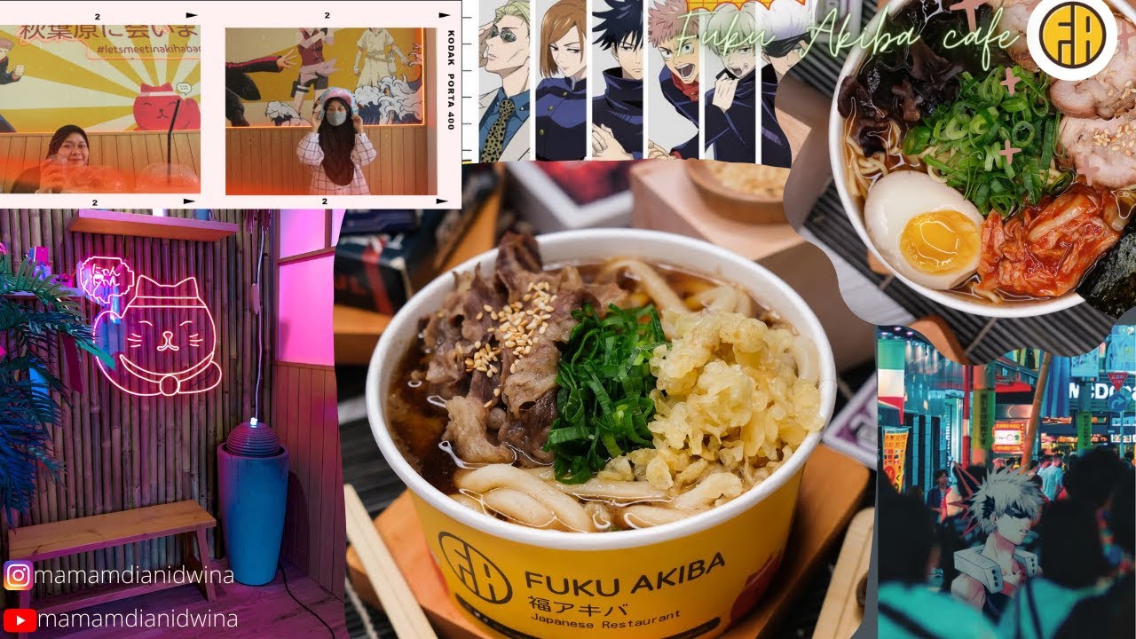 Makan di Kafe Anime; Fuku Akiba (Japanese Restaurant) di Cikarang