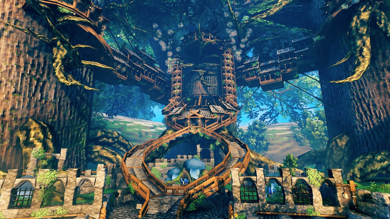 Living in the Trees in Valheim...