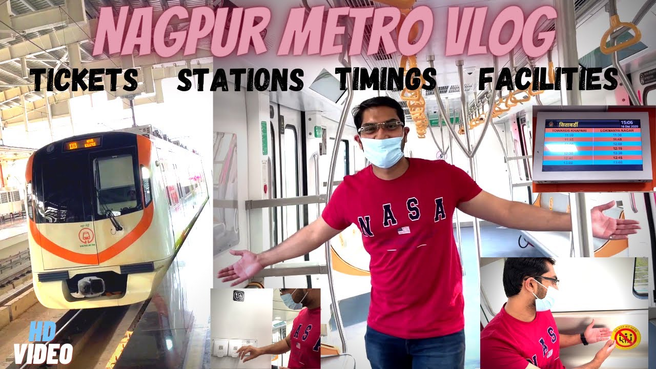 Nagpur Metro Rail | Maha metro Nagpur | Majhi metro Nagpur | Tushar Yelne Vlog| Orange Line #Nagpur