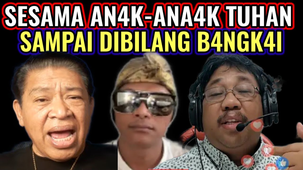 PAK BOMBOM DITEGUR PENDUKUNG EDIS TV || EPS 8