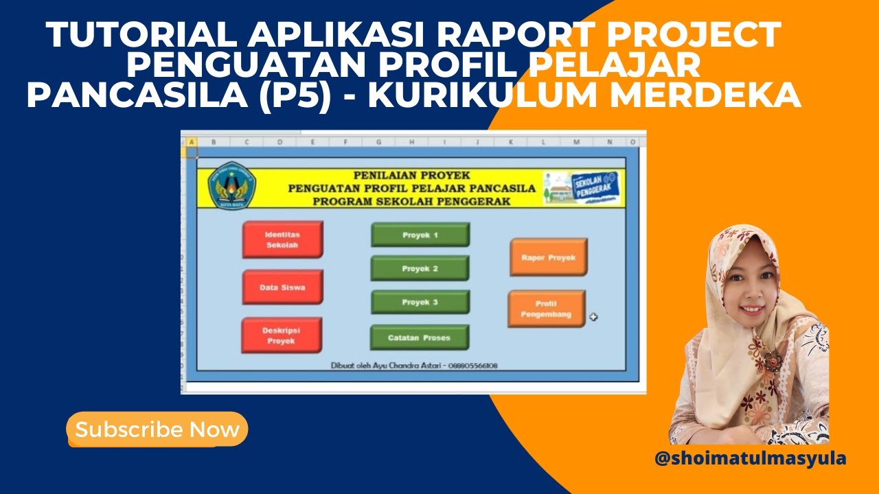 Tutorial Aplikasi Raport Project Penguatan Profil Pelajar Pancasila (P5) - Kurikulum Merdeka