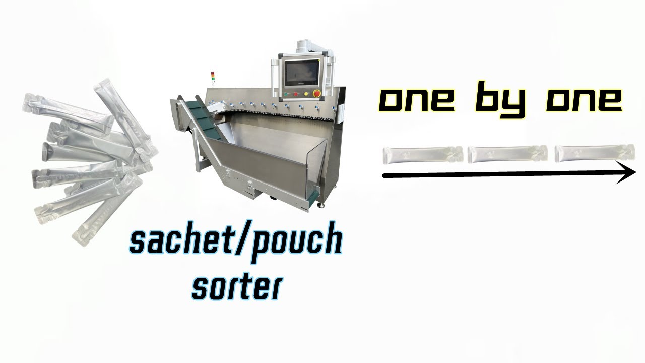 Sugar stick bag/sachet dispensor | sugar pouch sorter counter machinery