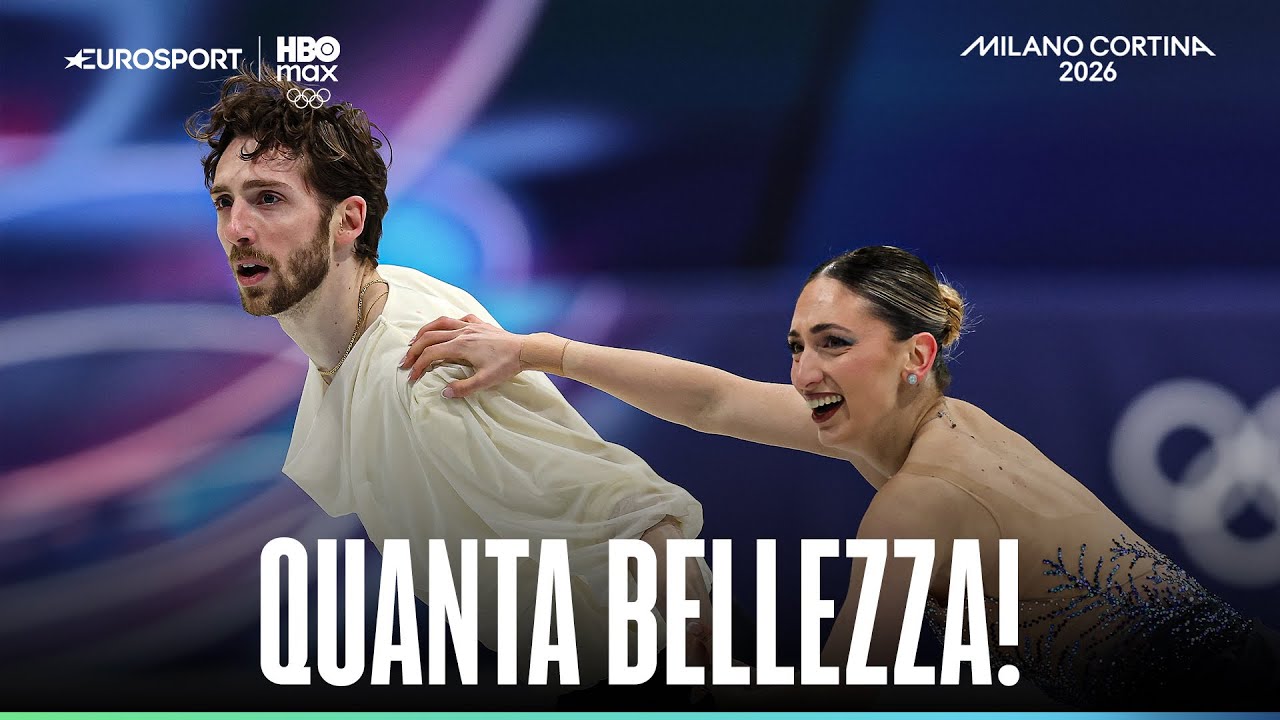 CONTI/MACII EMOZIONANO ancora! Terzi nel programma libero nel TEAM EVENT | #MilanoCortina2026