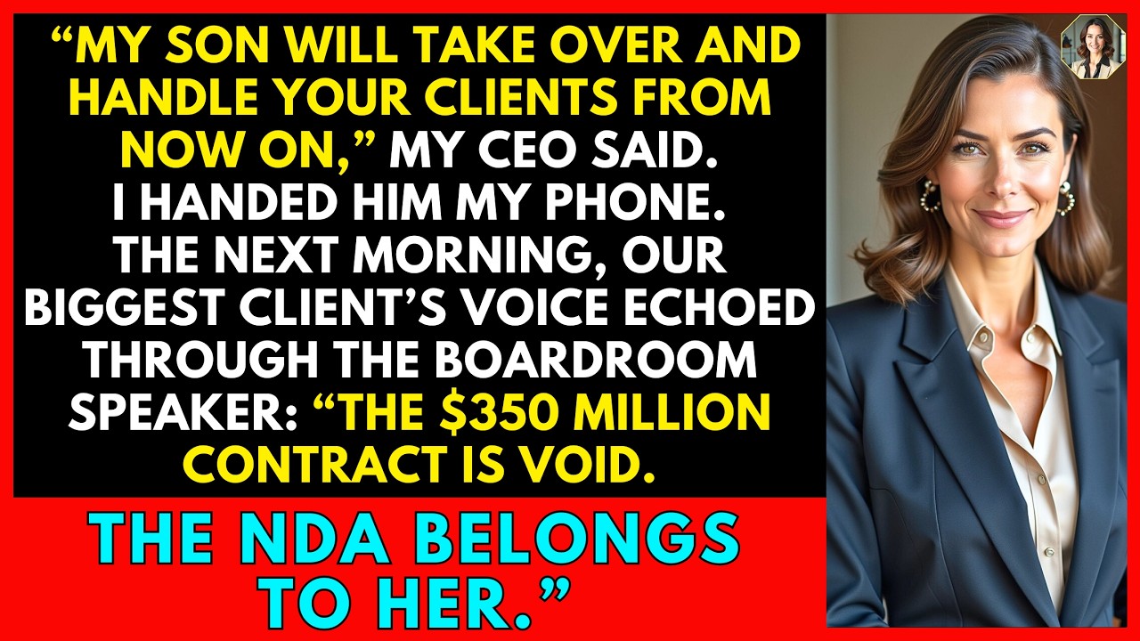 CEO Played Favorites — I Let His $350M Deal Be Cancelled in Seconds.