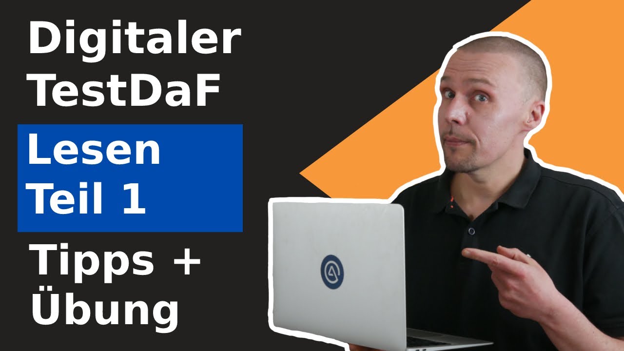 Digitaler TestDaF - Lesen Aufgabentyp 1 - Aufbau und Tipps + Beispielaufgabe