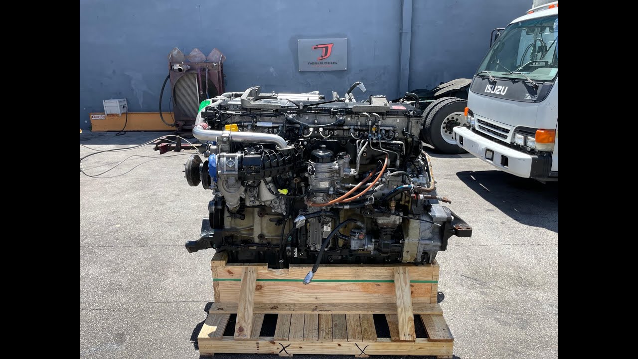 2014 Detroit DD15 Diesel Engine for sale @JJRebuilders test run, GHG14, Stock # 005385