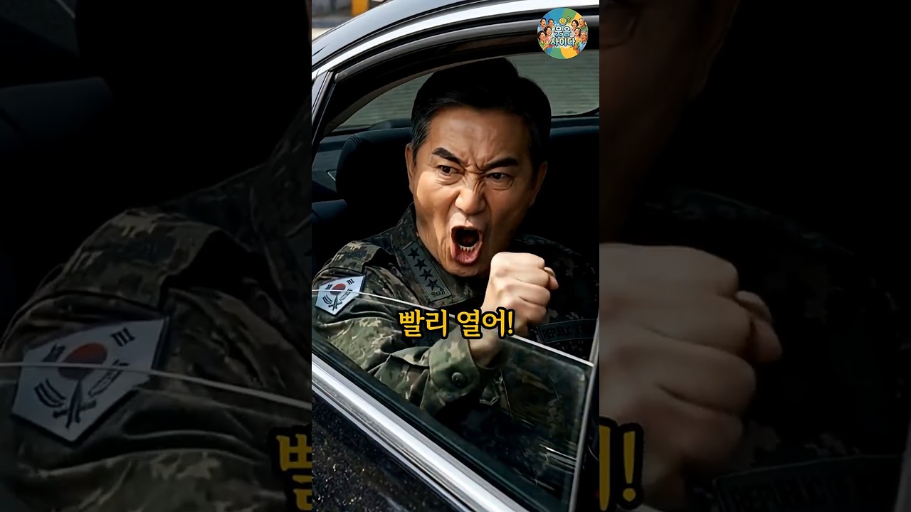 육군참모총장 차를 막은 이등병에게 벌어진 일 #반전 #유머