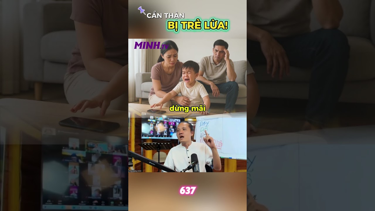 637. Cẩn thận bị trẻ lừa! |