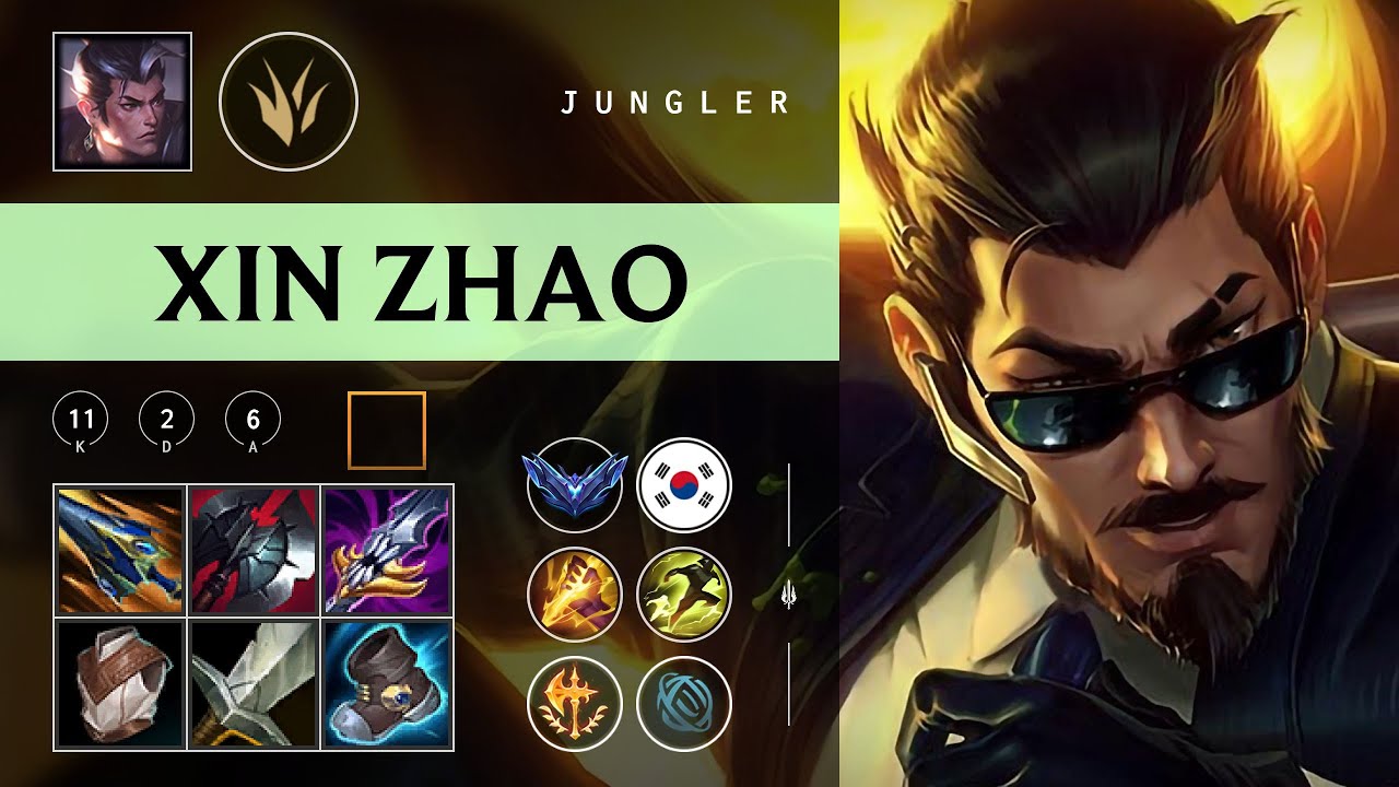 Xin Zhao Jungle vs Sylas - KR Diamond Patch 26.01