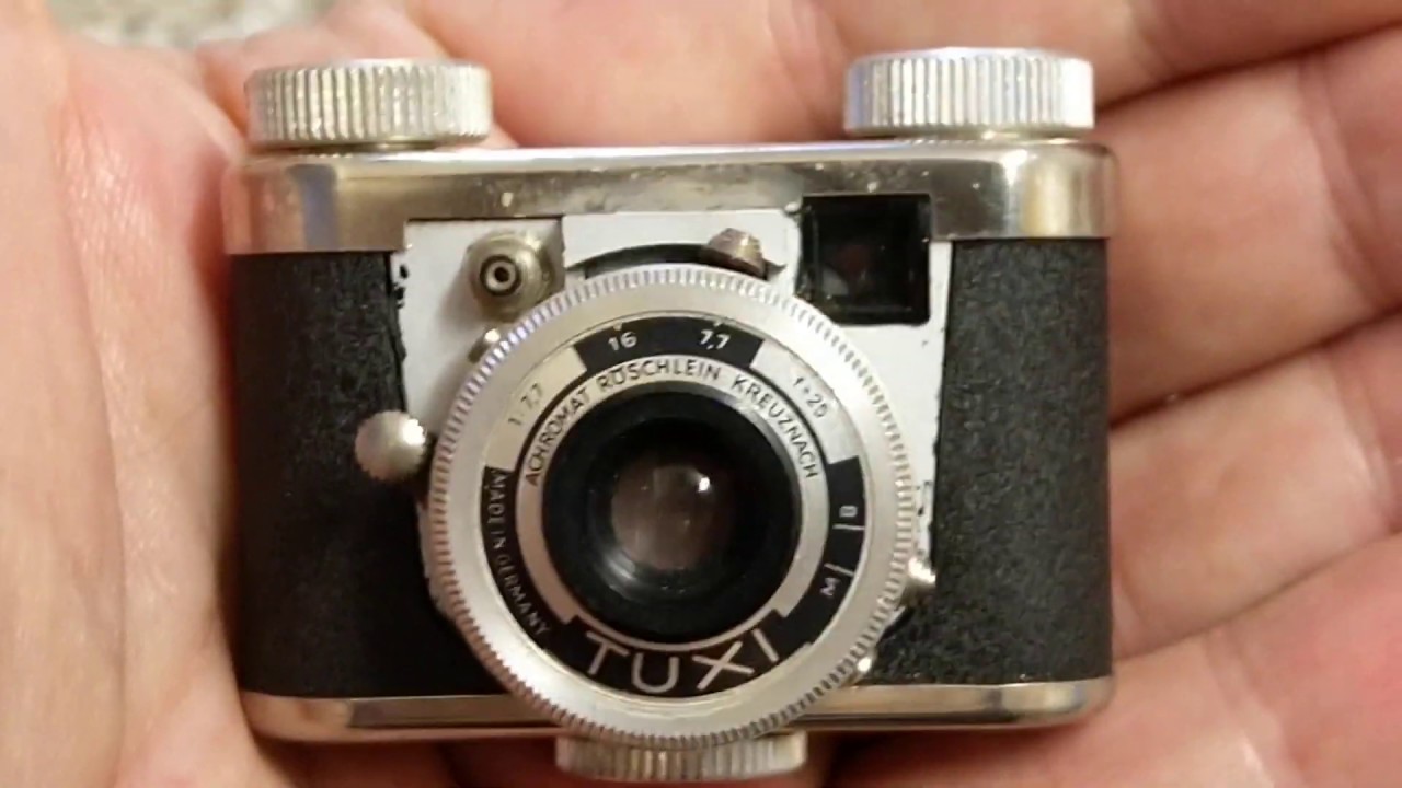 Smallest camera ever? The German Tuxi