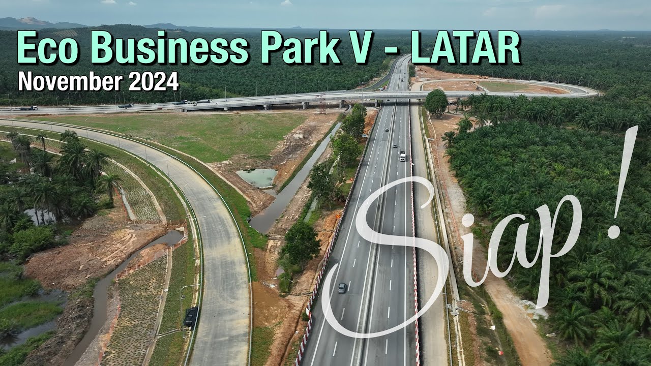 Persimpangan Eco Business Park V, Lebuhraya LATAR