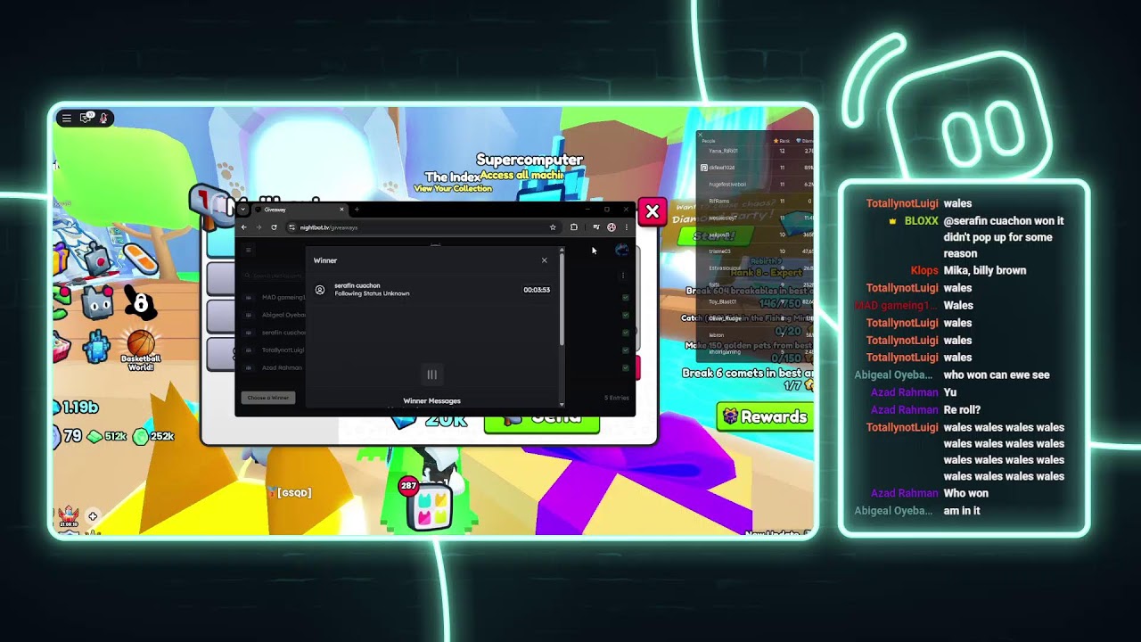 BLOXX Live Stream