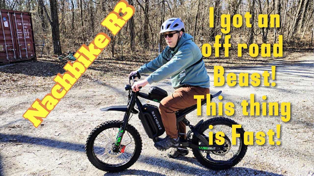 My new Nachbike R3 first Ride. My new adventure ebike #ebikes #emoto #electricebike #ebikeadventures