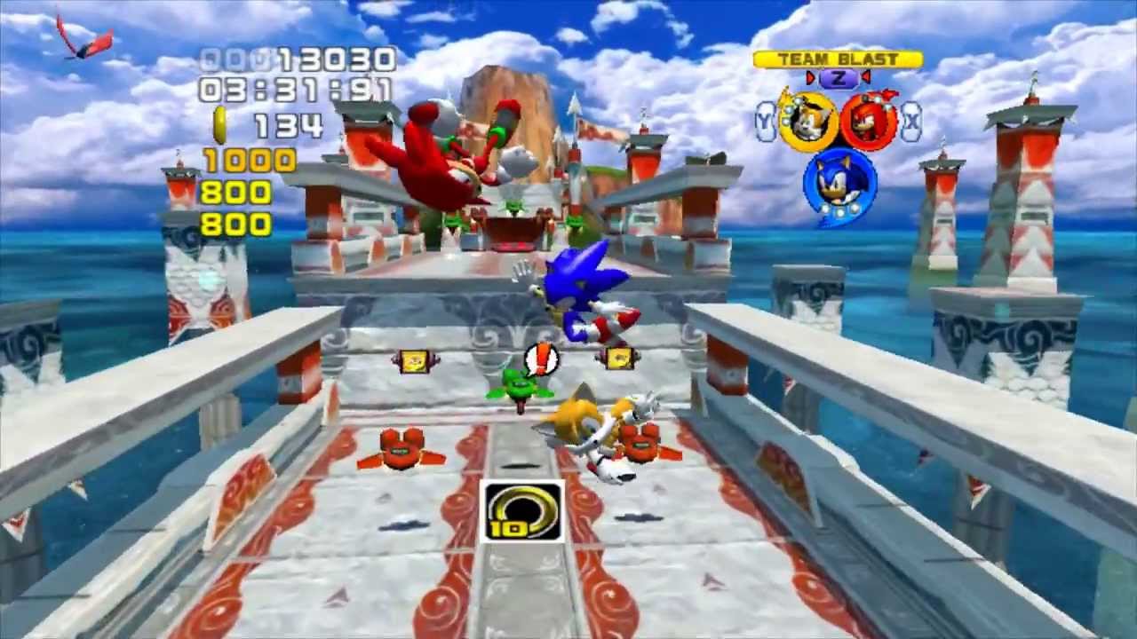 Dolphin Emulator 4.0.2 | Sonic Heroes [1080p HD] | Nintendo GameCube