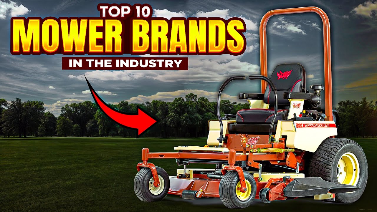 Top 10 Lawn Mower Brands (Ranked!)