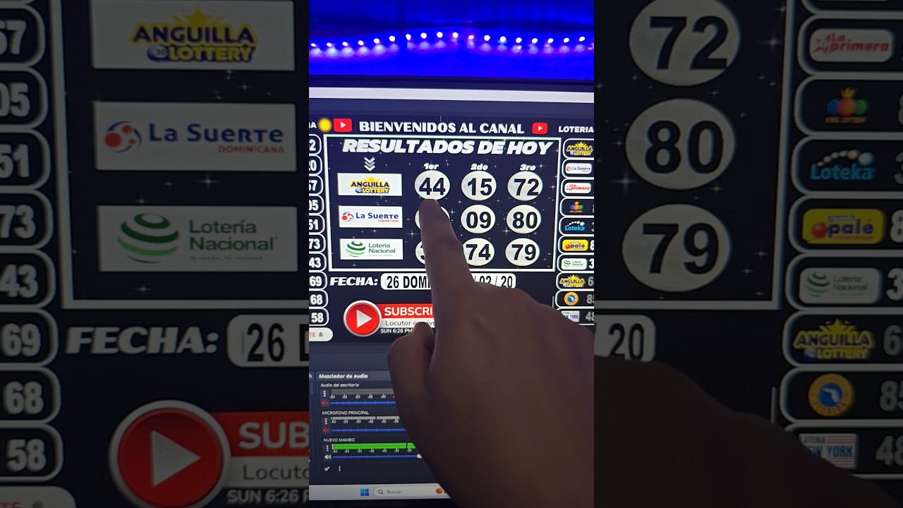 Loteria nacional noche la suerte y anguilla lottery resultados de hoy