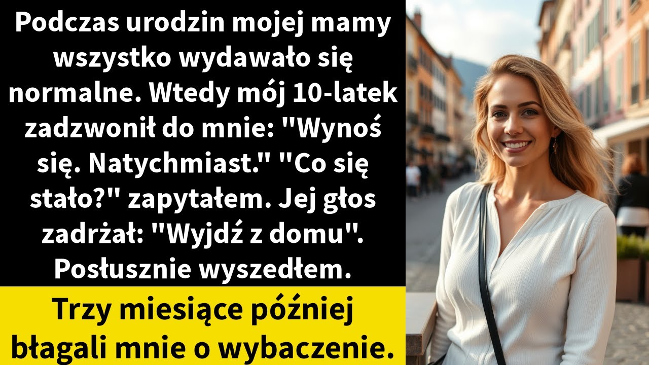 Podczas urodzin mojej mamy wszystko wydawało się normalne. Wtedy mój 10-latek zadzwonił do mnie: