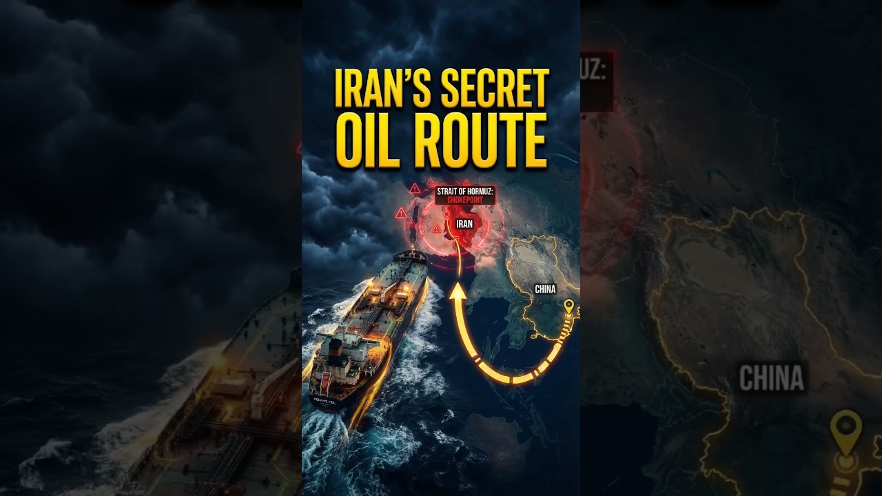 Iran&rsquo;s SECRET Oil Route to China Revealed | Hormuz Crisis Explained China #oilcrisis  #oilban