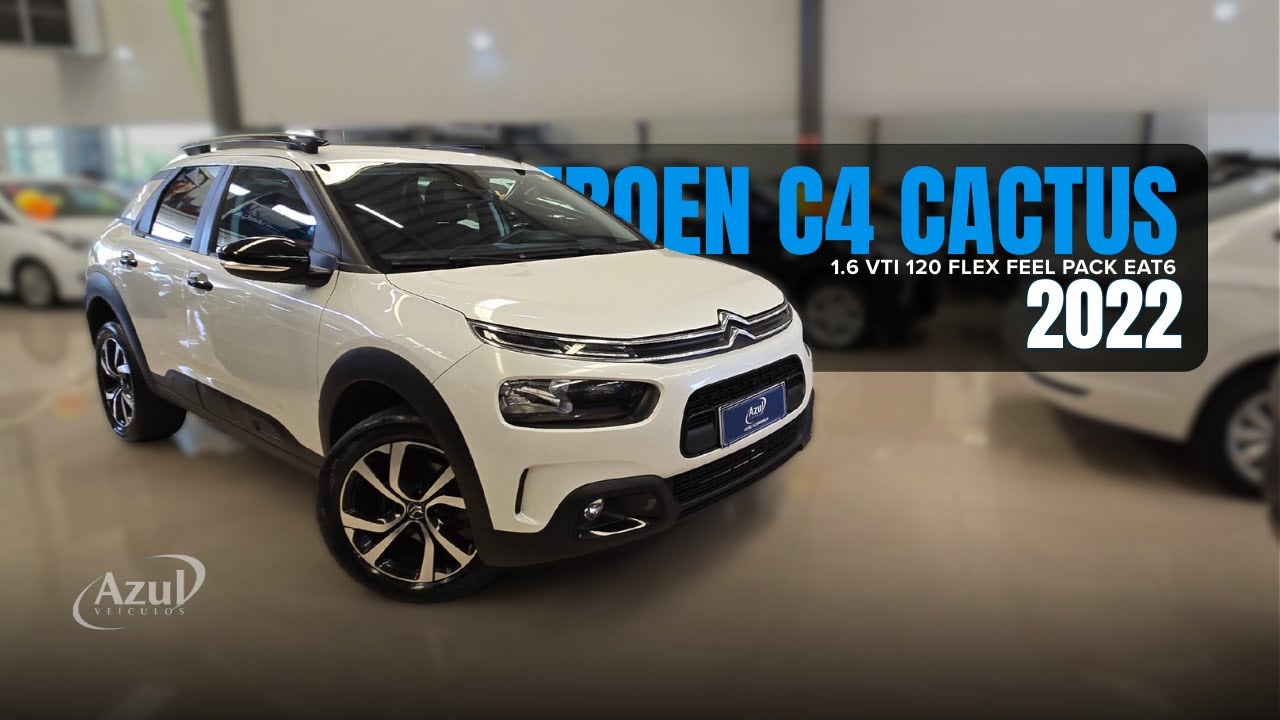 CITROEN C4 CACTUS 1.6 VTI 120 FLEX FEEL PACK EAT6 2022