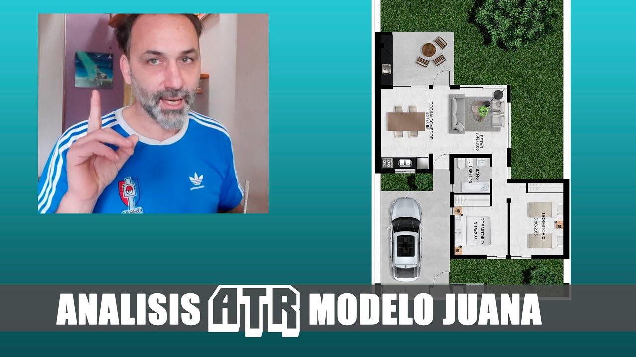 PROCREAR Modelo JUANA - Planos de casas.