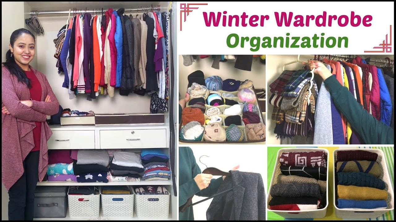 How To Organize Woolen Clothes | Wardrobe Organization Ideas | Winter Closet Organizing