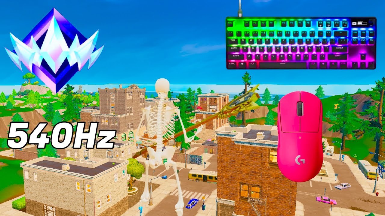 Fortnite Unreal Ranked Reload On PC | Keyboard & Mouse Gameplay | 360 FPS | 4K