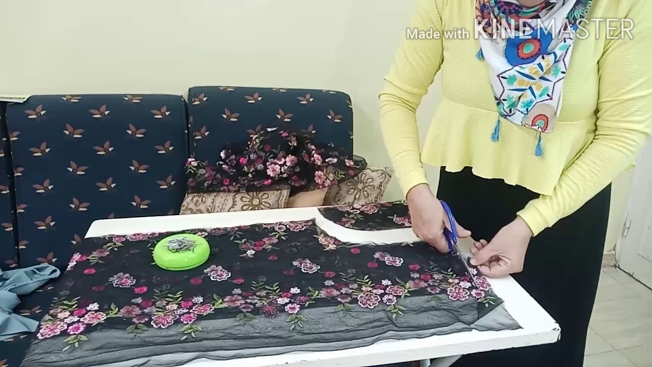 طريقة قص كارديجان بطريقه سهله جدا جدا ،،،💜⁦❤️⁩⁦♥️⁩😍🤗