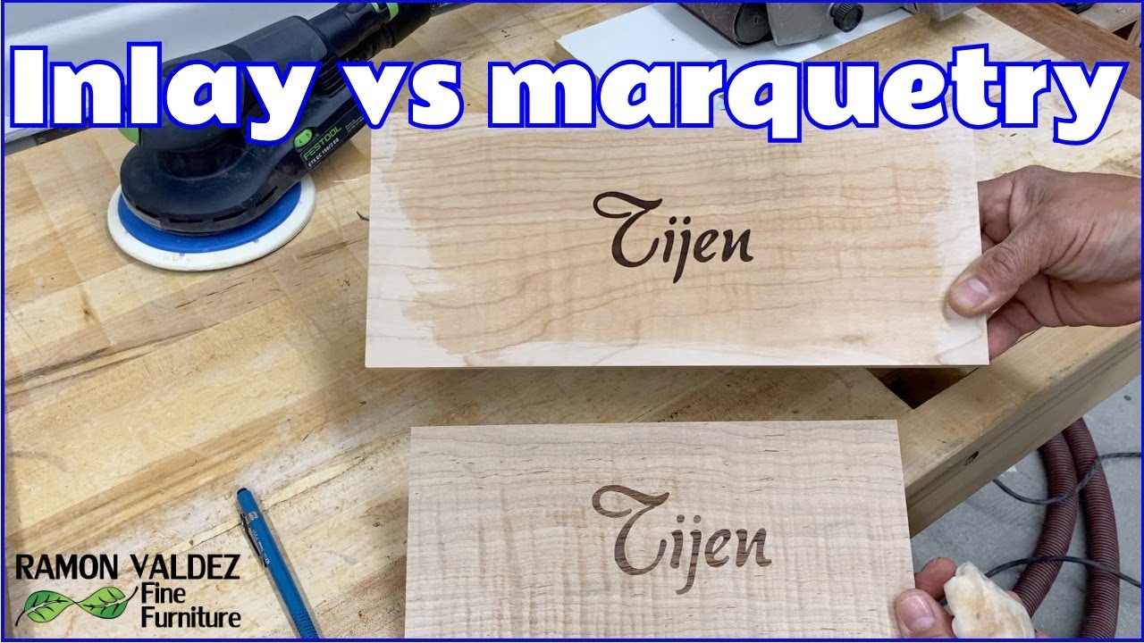 Inlay vs Marquetry