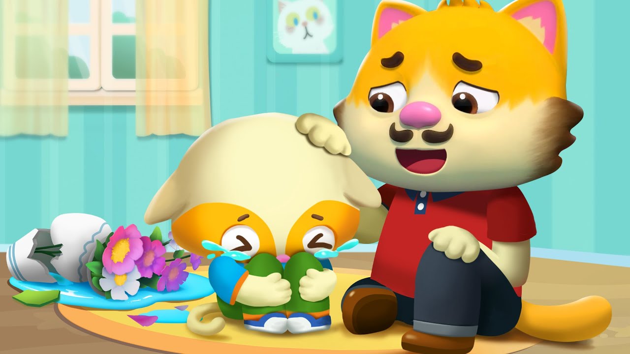 大丈夫だよ！パパがいるよ～ | 子供の歌メドレー | 子どもの歌 | 童謡 | ネコネコファミリー | ミャウミファミリーショー | MeowMi Family Show