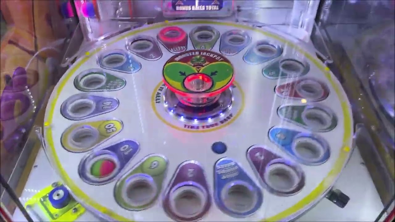 Monster Drop Game Play at Dave and Buster's