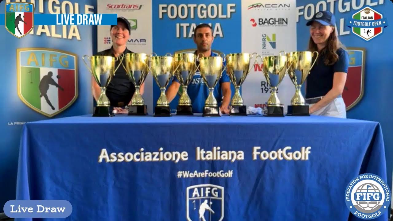 13th Italian Footgolf Open - Live Draw Groups Day 1