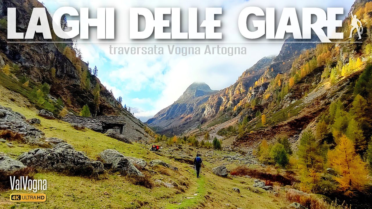 Laghi delle GIARE - traversata Val Vogna Valle Artogna dalla Bocchetta del CORTESE