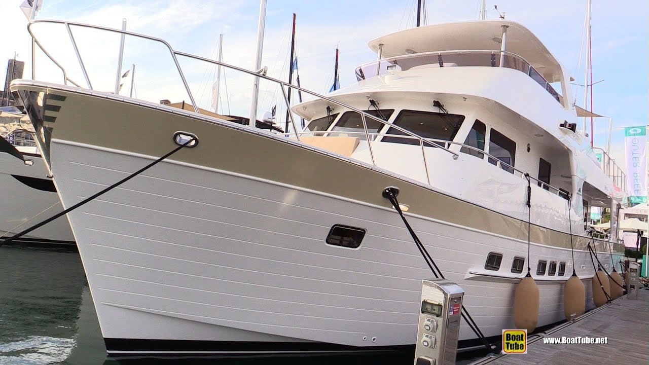 2018 Outer Reef 63 Yacht - Deck and Interior Walkaround - 2018 Cannes Yachting Festival