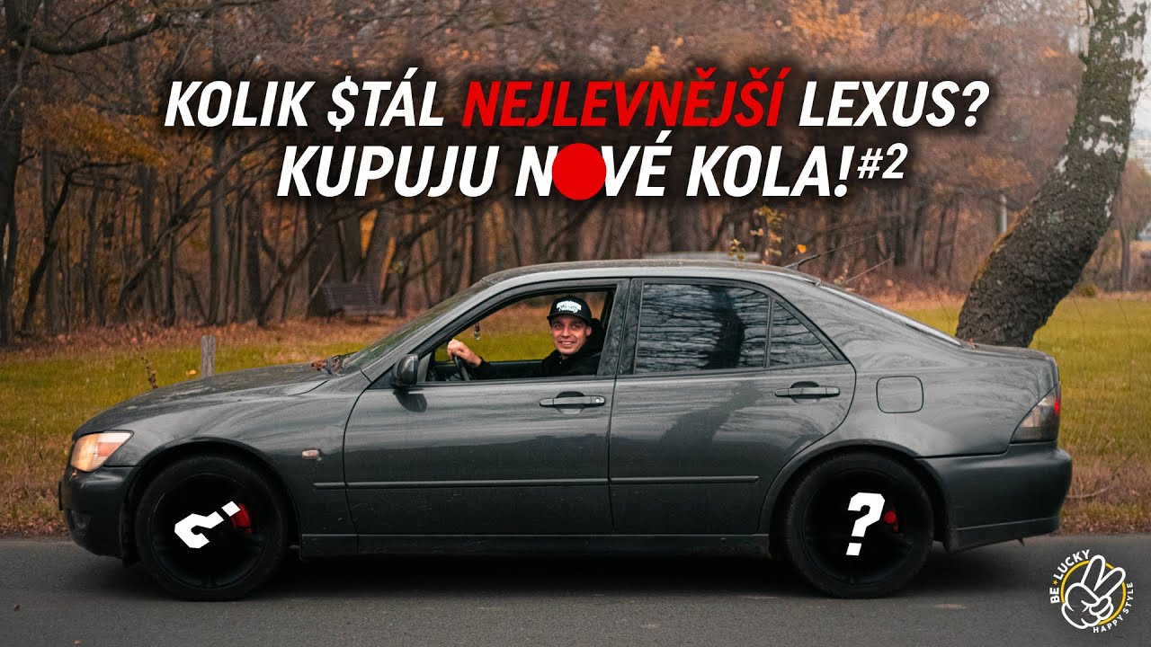 Kolik stál NEJLEVNĚJŠÍ Lexus IS200? | Kupuju NOVÉ kola! | Vyhlášení soutěže! | Winterpekáč #2