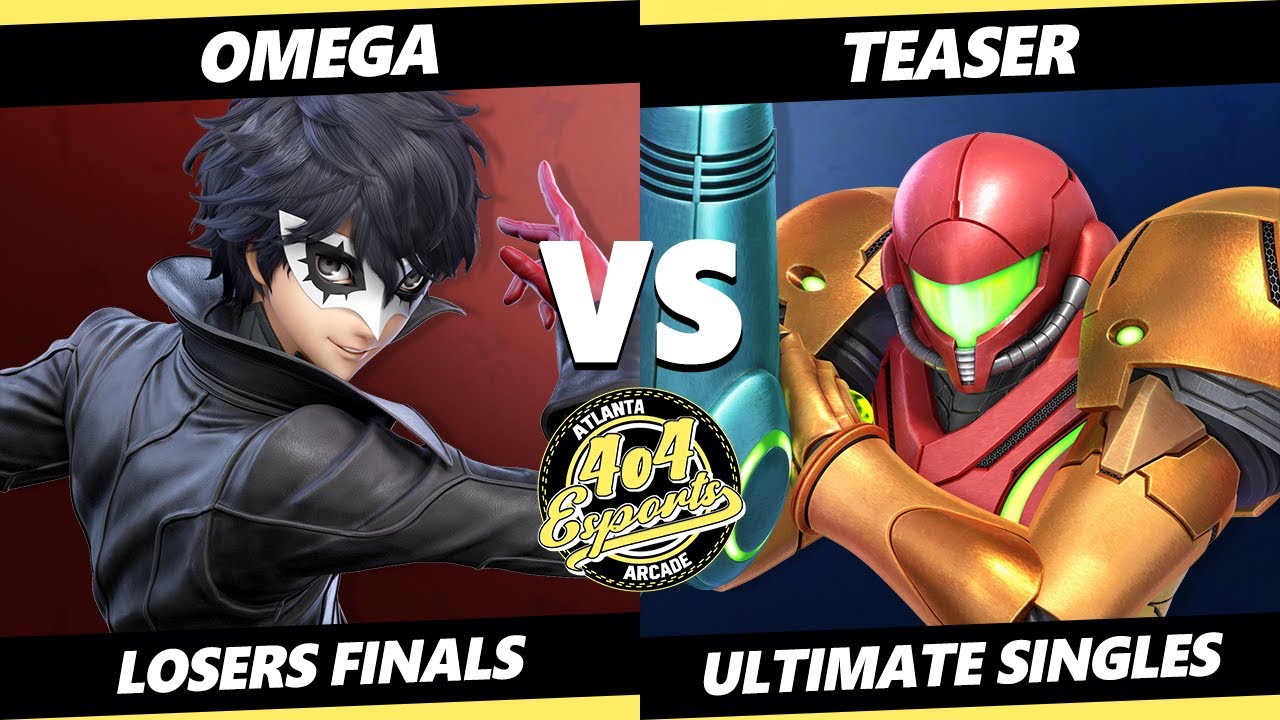 4o4 Smash Night 50 Losers Finals - omega (Joker) Vs. Teaser (Samus) SSBU Ultimate Tournament