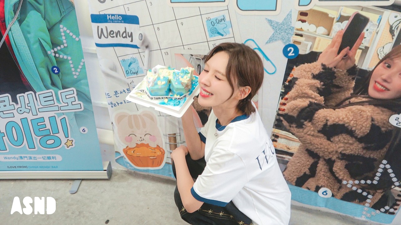 WENDY (웬디) 가 해외투어에 갔:D #3 💙